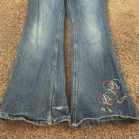 Y2K Paris Blues Flare Jeans - Picture 4 of 7